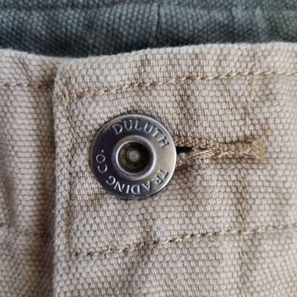 Duluth Trading Fire Hose Fatigue Pants 38 x 30 Actual 34 x 27.5 Khaki Tactical - Picture 10 of 13